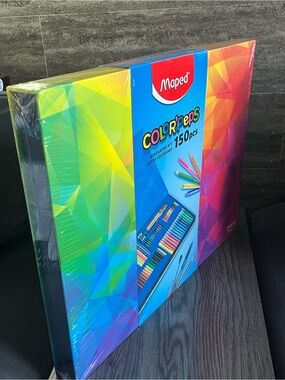 Maped 🫟Color’Peps 150 Piece Colouring 🎨Art Set Kit ✨Brand New Sealed circa 2022
